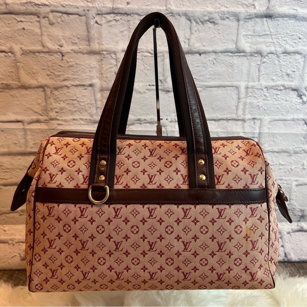 LOUIS VUITTON Mini Lin Josephine GM Satchel
